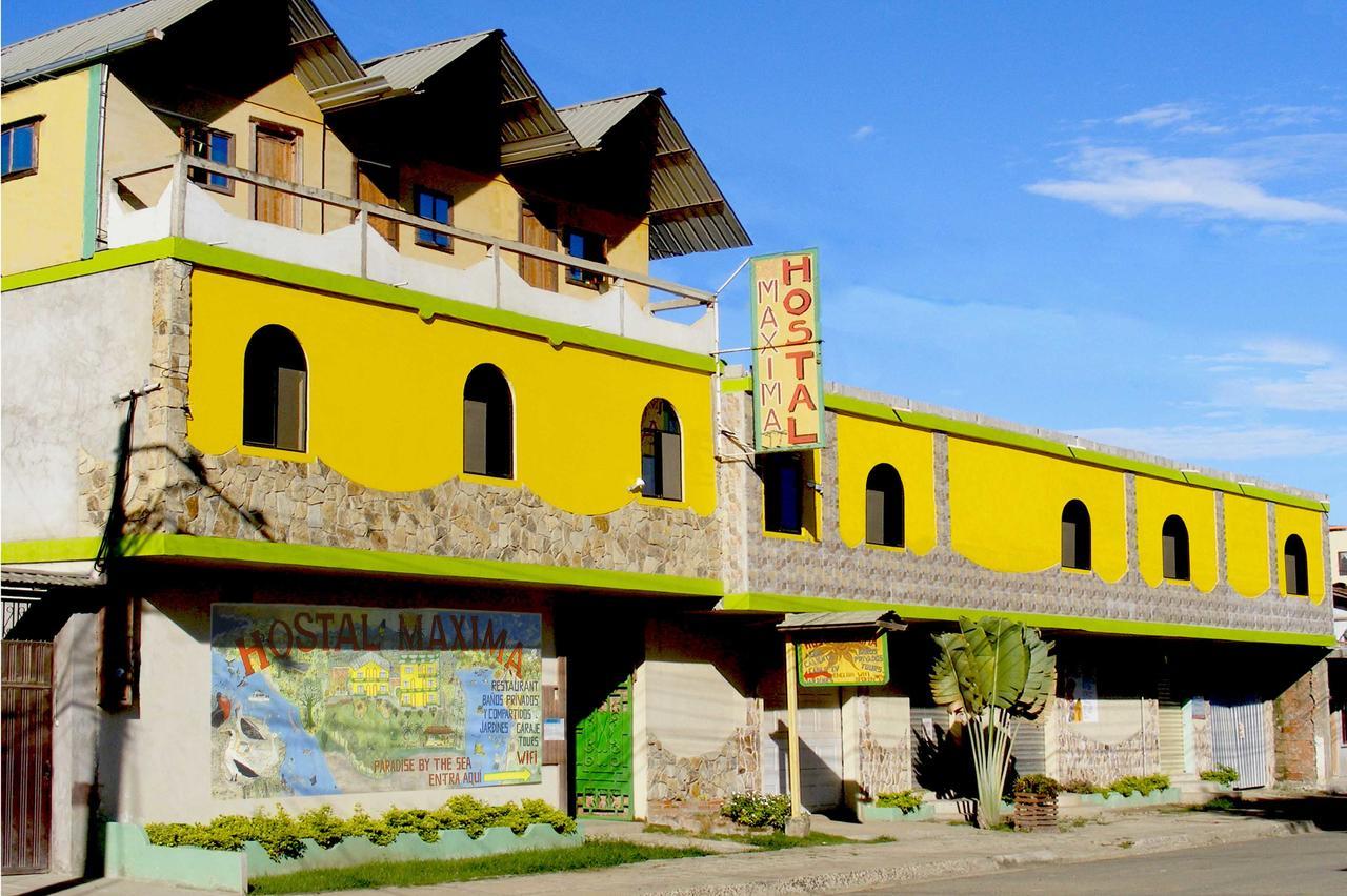 Puerto López Hostal Maxima מראה חיצוני תמונה